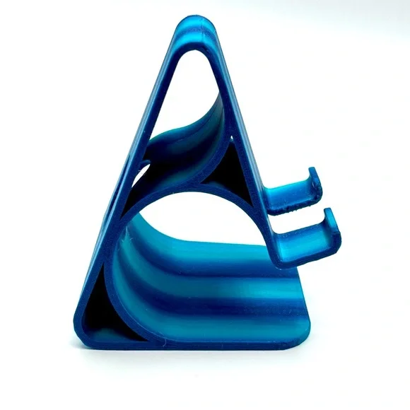 “Caribbean Blue” Gradient Phone Stand - Picture 3 of 4